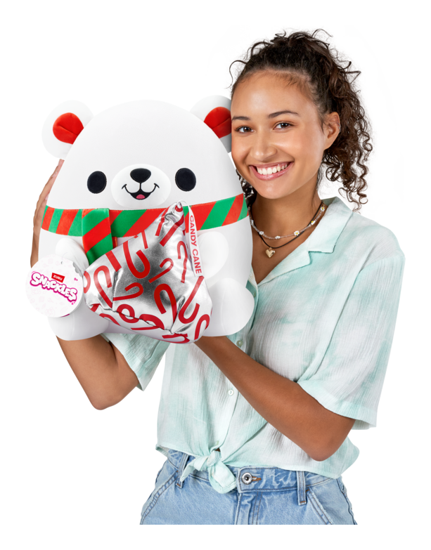 Snackles Christmas 14in Plush S1 - Image
