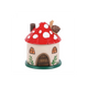 Mushroom House Resin Incense Cone Burner