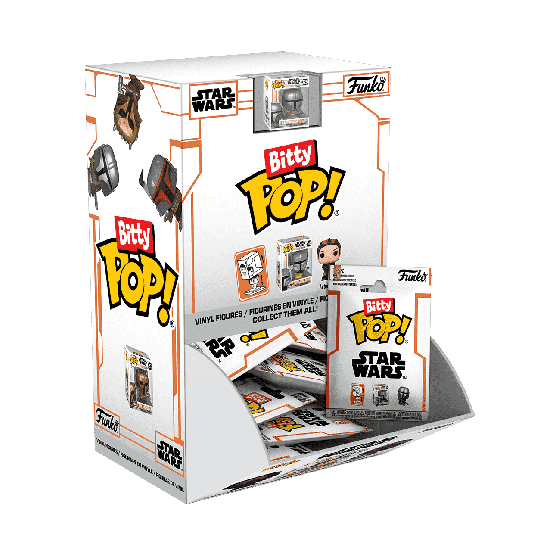 Bitty Pop! - The Mandalorian 32 Pieces in PDQ collectible from Star Wars Abgee
