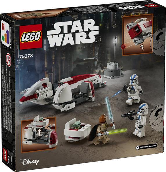 Lego Star Wars 75378 BARC Speeder Escape Toy Playset for Ages 8 and Up, in display