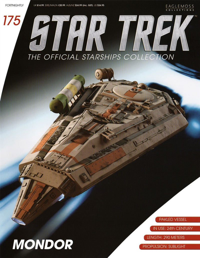 Mondor Model Die Cast Ship (Eaglemoss / Star Trek), close-up detail