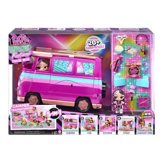L.O.L Surprise Music Festival Tour Bus