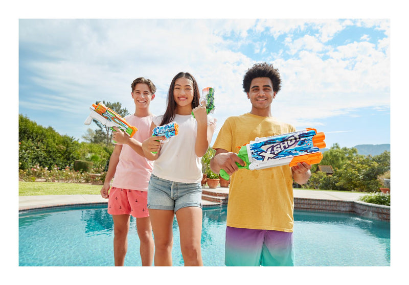 XSHOT Water Fast-Fill Skins Pump Action Assorted - Image