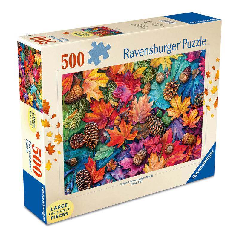 Autumn Riches 500 Piece Large Format Jigsaw Puzzle