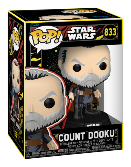Pop! Vinyl Star Wars Count Dooku (Retro)