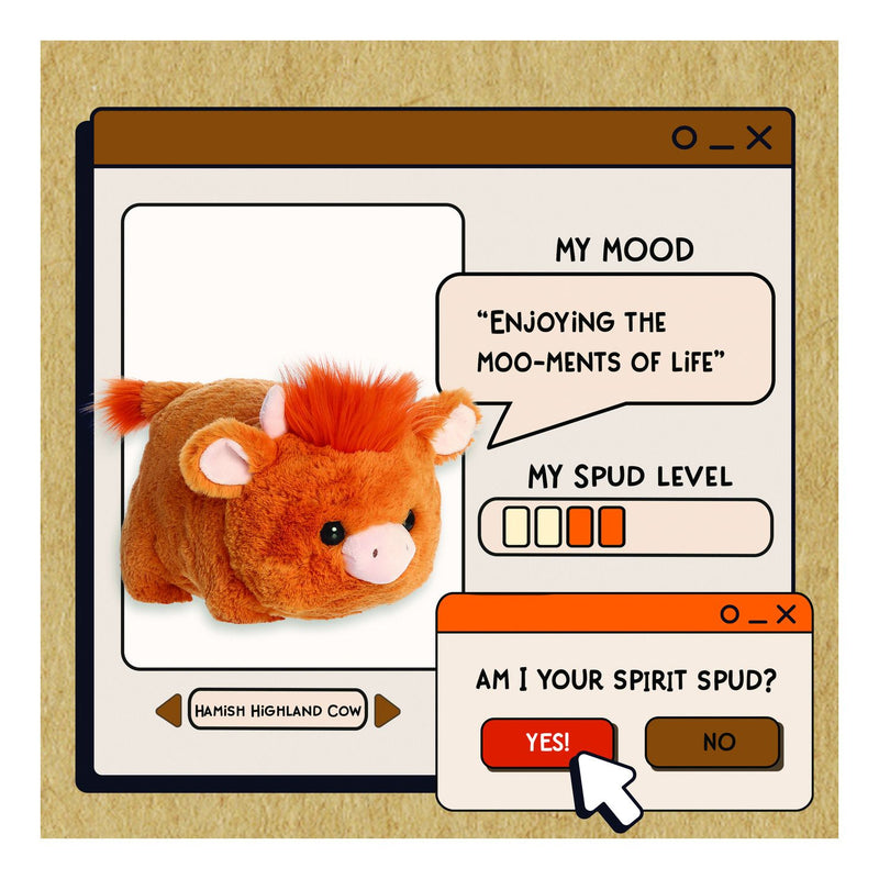 Spudsters Hamish 10" Highland Cow - Image