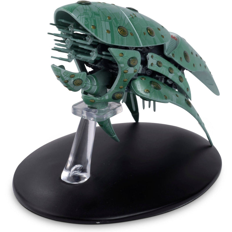 Romulan Drone Model Die Cast Ship (Eaglemoss / Star Trek), side angle