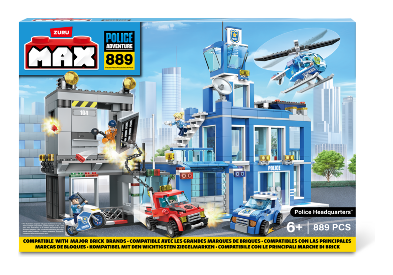 Max City 870 Brick Box Playset Series 1 - Image