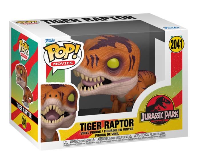 Pop! Vinyl - Jurassic Park - Tiger Raptor