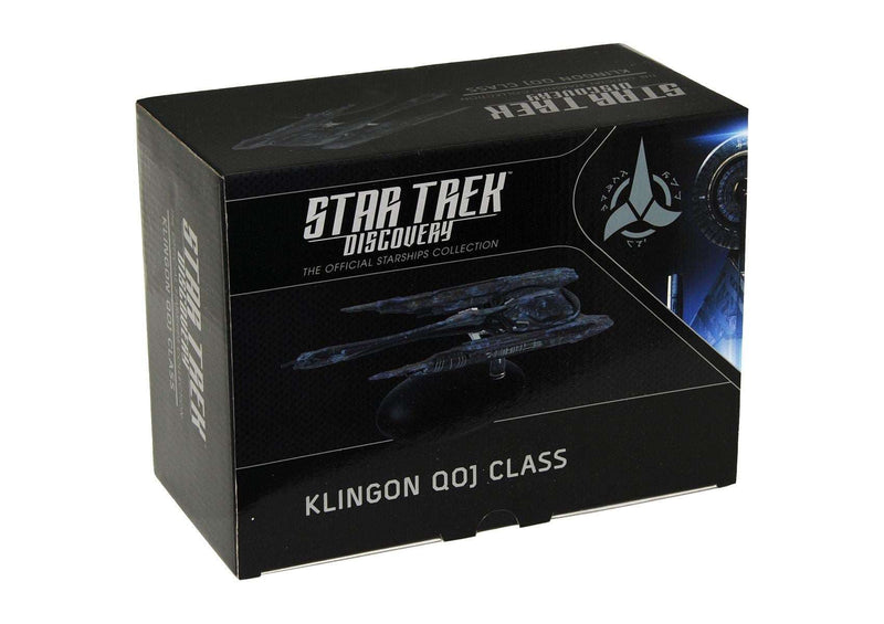 Klingon QOJ Class Discovery Ships Model Diecast Ship (Eaglemoss / Star Trek), size reference