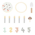 Wooden Birthday Cake Set