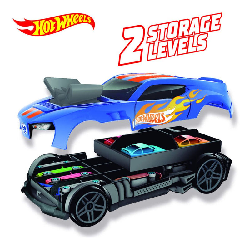 Hot Wheels 2 in 1 Race N Haul Storage Case - Image