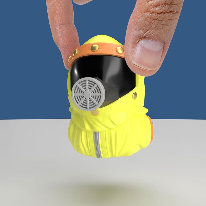 BTTF -  Marty Radiation Suit  - Mini Tubbz - Image