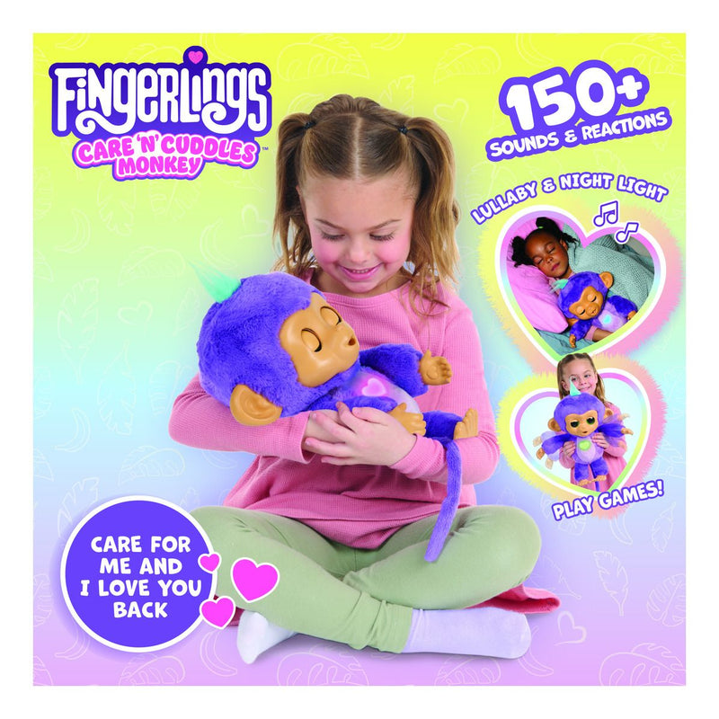 Fingerlings Care n Cuddle Monkey - Image