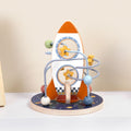 Wooden Rocket Beads Maze