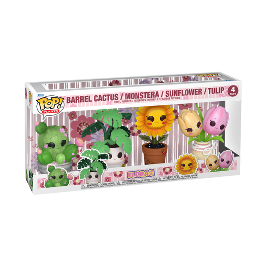 4-Pack - Plants - Flora Funko Pop! Vinyl Figures