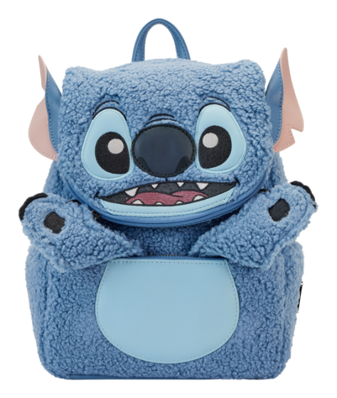 Loungefly Disney Stitch Plush Mini Backpack