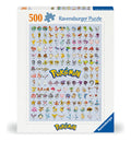 Pokemon 500 Piece Portrait Jigsaw Puzzle