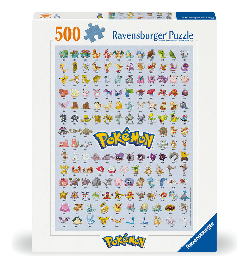 Pokemon 500 Piece Portrait Jigsaw Puzzle