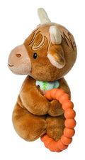 Mary Meyers Hetty Highland Cow Rattle - Image