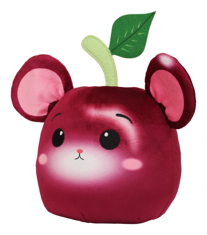 Foodibles Series 2 Large Scented Plush: Cherry Mouse
