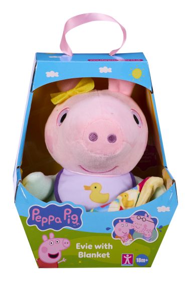 Peppa Pig Evie With Blanket