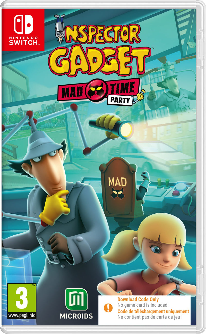 Inspector Gadget: Mad Time Party (Code in Box) - Nintendo Switch
