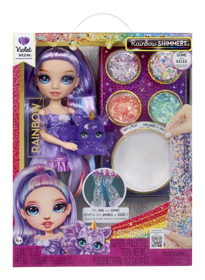 Rainbow High Rainbow Shimmers Doll Violet