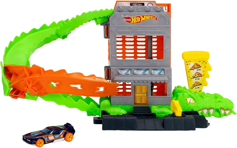 Hot Wheels City Croc Pizza Attack