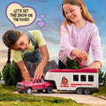 Schleich - Dually Truck w/ big Horse Trailer