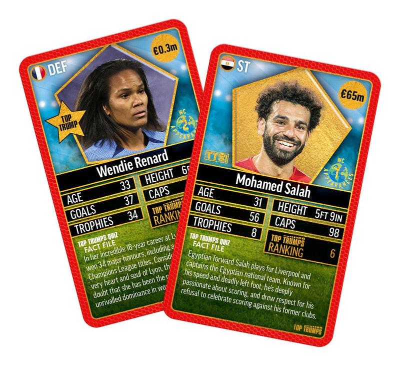 Top Trumps World Football Stars Top 200 - Pack 4 - Image