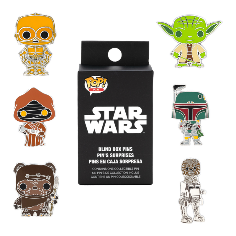 Blind Box Enamel Pins - Star Wars