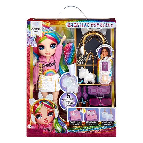 Rainbow High Creative Crystals Feature Doll Amaya