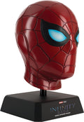 IRON SPIDER MASK Marvel Museum Replica MARUK007 (Eaglemoss / Hero Collector / Marvel The Infinity Saga), side angle