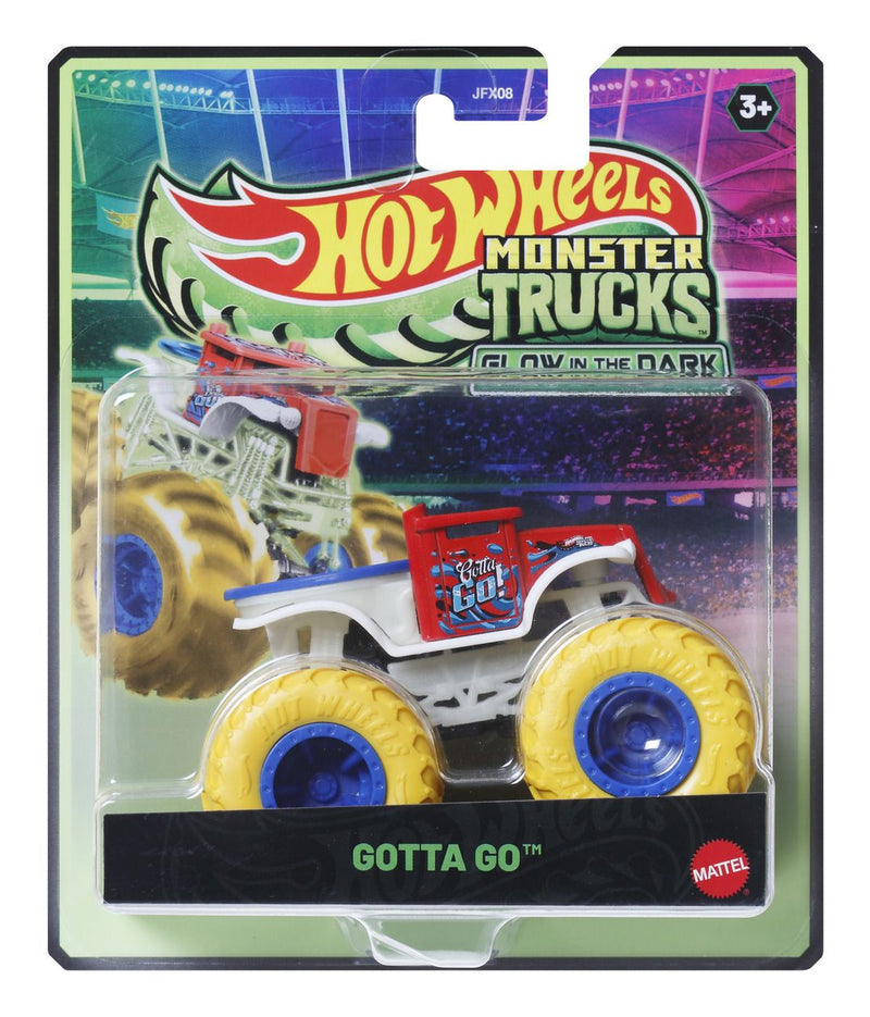 Hot Wheels Monster Trucks Glow in the Dark Assorted - Image