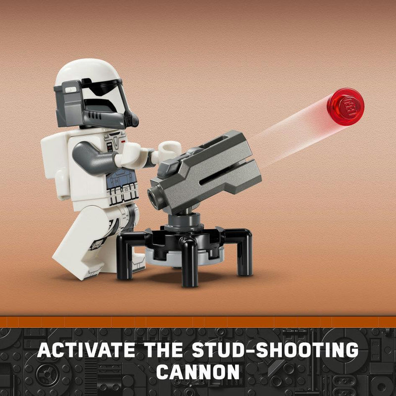 Lego Star Wars 75373 Ambush on Mandalor Battle Pack for Ages 6 and Up, rear view