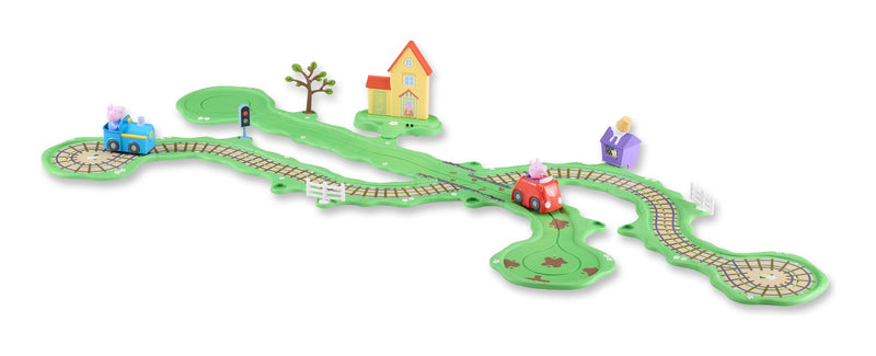 Peppa Pig Whizz Around Runabout Town Set - Image