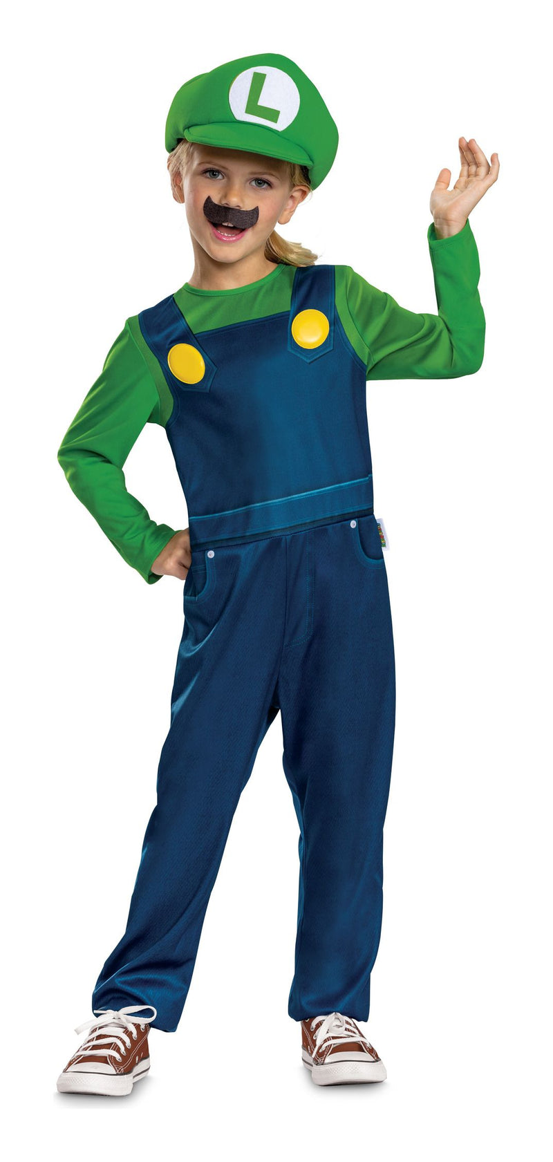 Luigi Fancy Dress (7-8) - Image