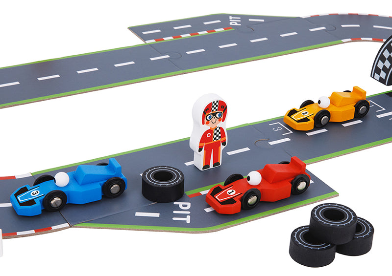 Wooden Racing Game