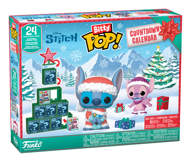 Stitch Holiday Advent Countdown Calendar Funko Bitty Pop! Vinyl Figure