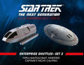 Enterprise Shuttles - Set 2 (Type 6 Shuttlecraft 'Hawking' & Captain's Yacht 'Calypso') Model Die Cast Ship (, packaging shot