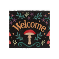 Black Mushroom Welcome Doormat