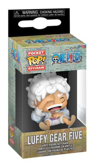 Pop! Keychain - One Piece - Luffy Gear 5 collectible from Abgee