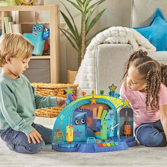 Numberblocks Five's Musical Superstar Stage collectible from Abgee