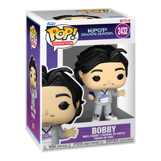 KPop Demon Hunters - Bobby Wave 2 Funko Pop! Vinyl Figure