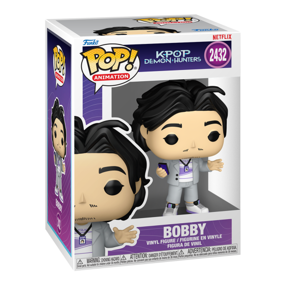 KPop Demon Hunters - Bobby Wave 2 Funko Pop! Vinyl Figure