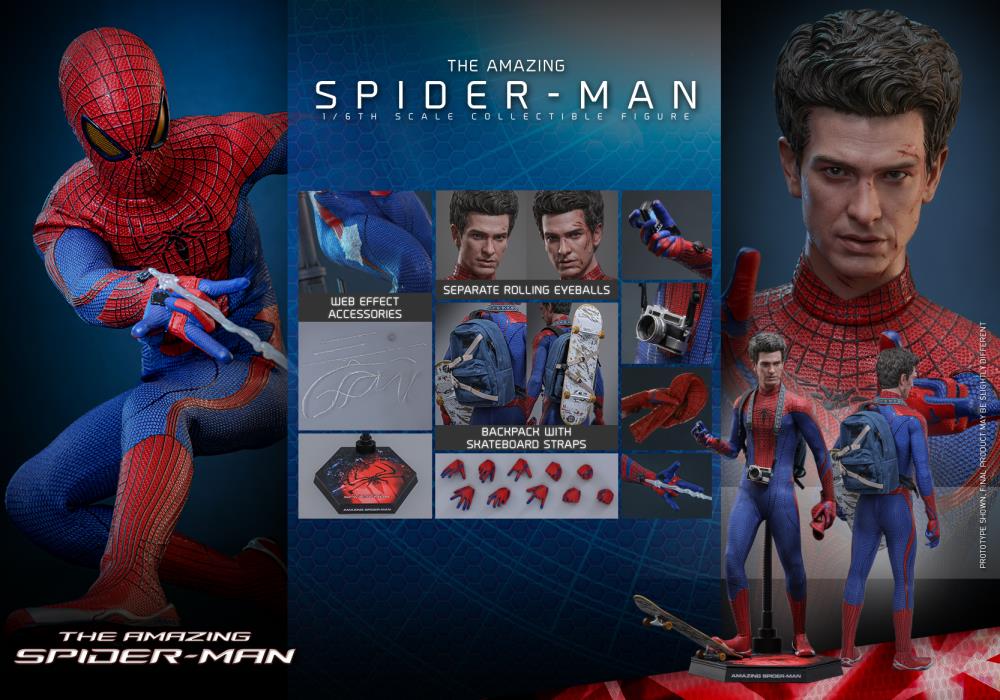 Hot Toys The Amazing Spider-Man Spider-Man 1/6th Scale Figure