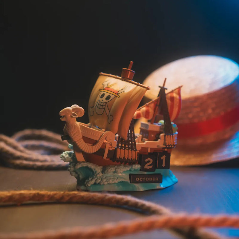 3D Netflix One Piece Going Merry Perpetual Calendar