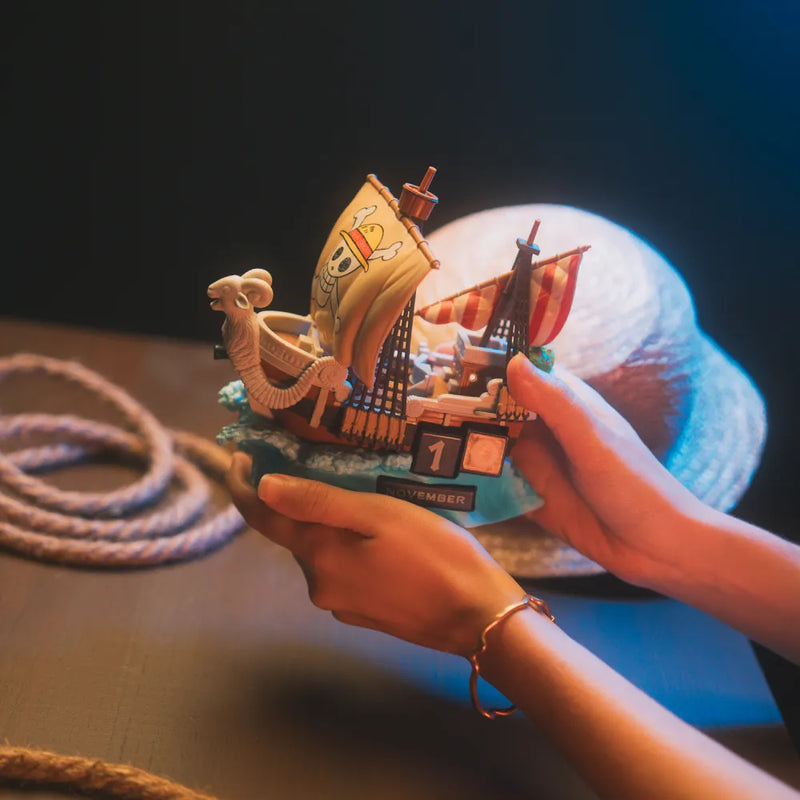 3D Netflix One Piece Going Merry Perpetual Calendar