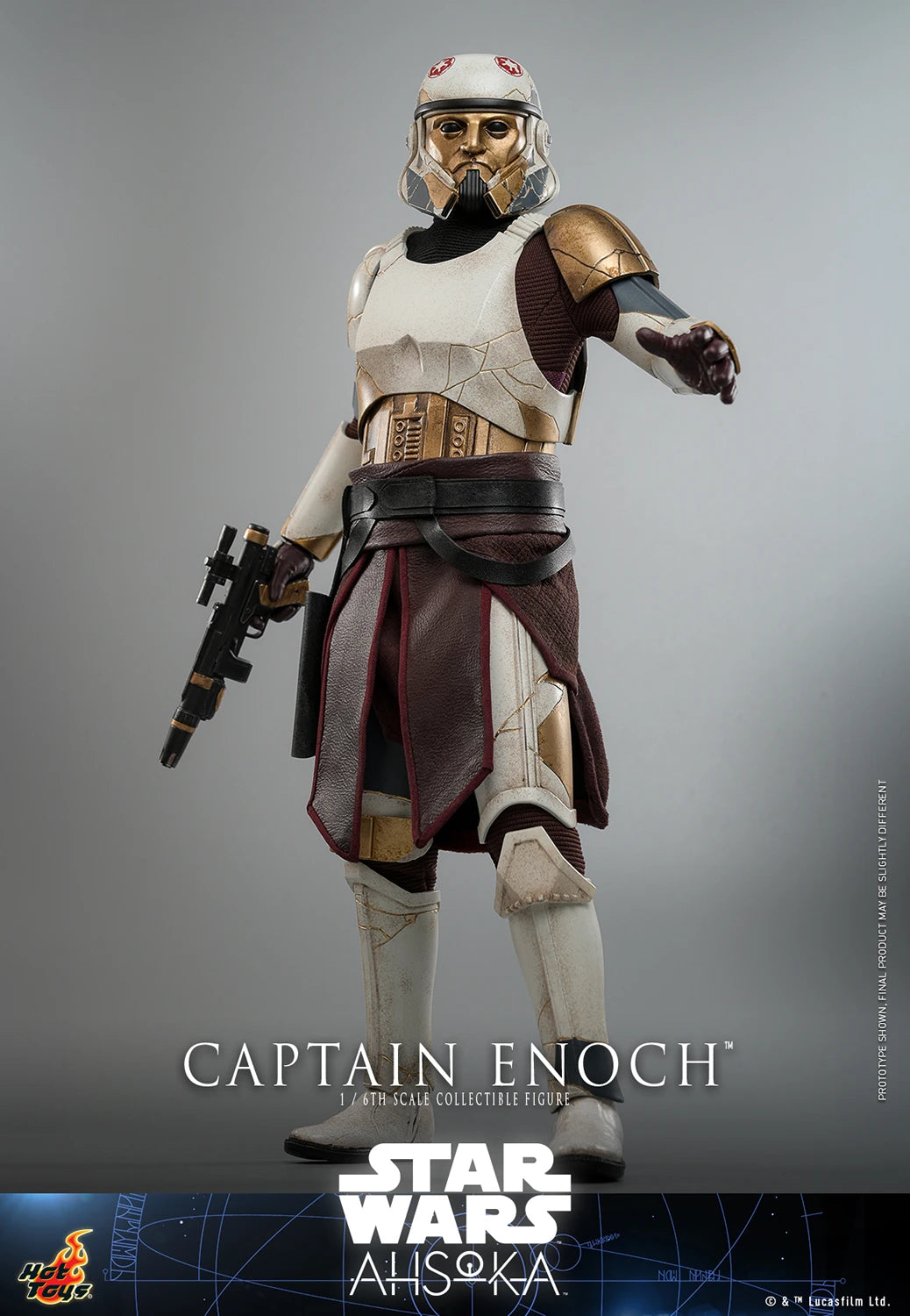 Hot Toys Star Wars Ahsoka Captain Enoch 1/6th Scale Figure